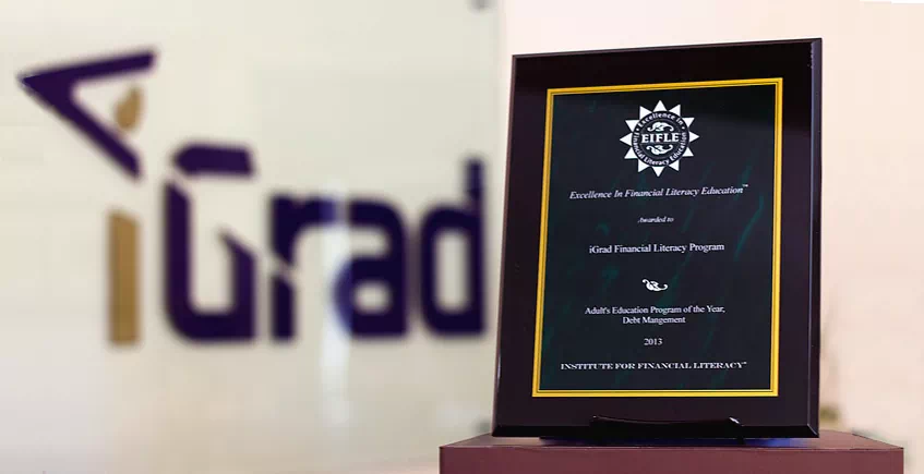 EIFLE Financial Literacy Award Presented to iGrad