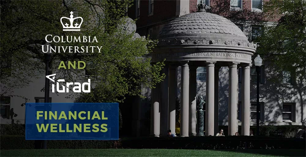 Columbia University and iGrad financial wellness partnership