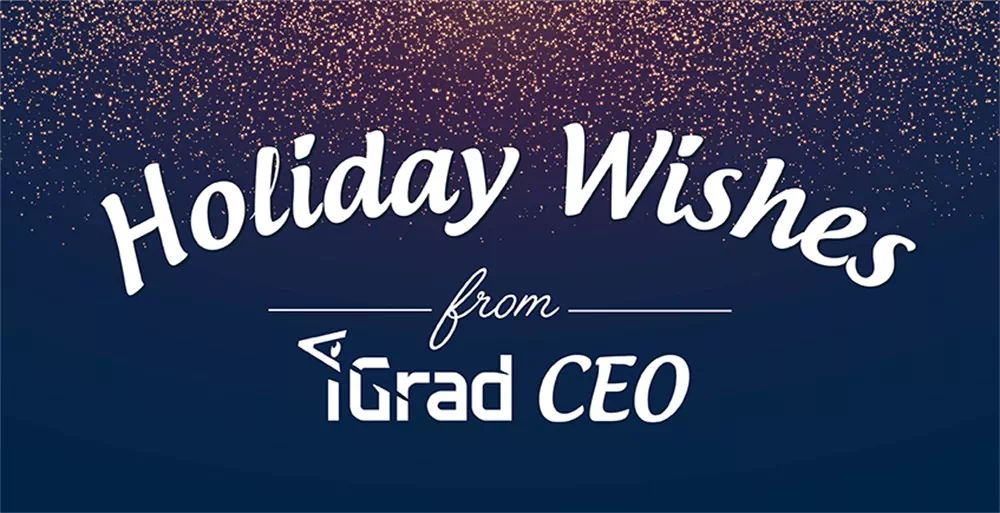 iGrad CEO Wishes Your Financial Wellness in the Coming Year